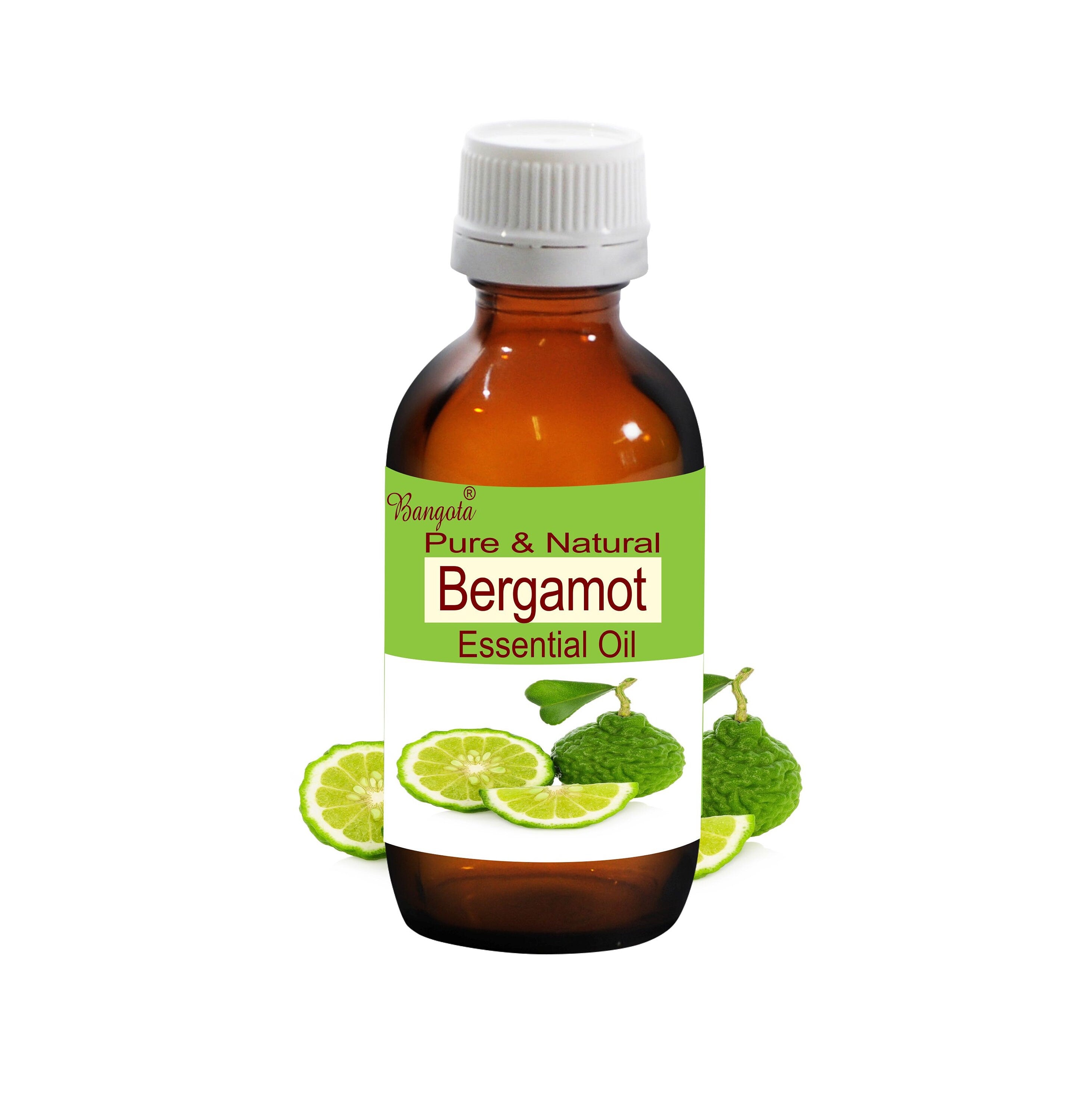 Bergamot Essential Oil Pure Natural Citrus Aurantium Bergamia Aromatherapy Diffuser Massage