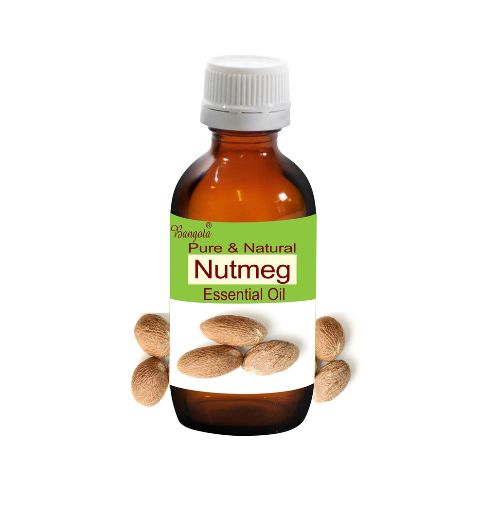 Nutmeg Essential Oil Myristica Fragrans Pure Natural Aromatherapy by Bangota