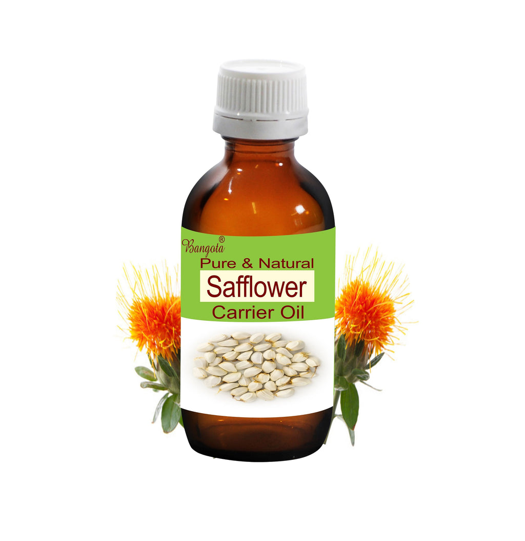 Safflower Carrier Oil Carthamus Tinctorius Pure Natural Nourishing Skin Hair Care by Bangota