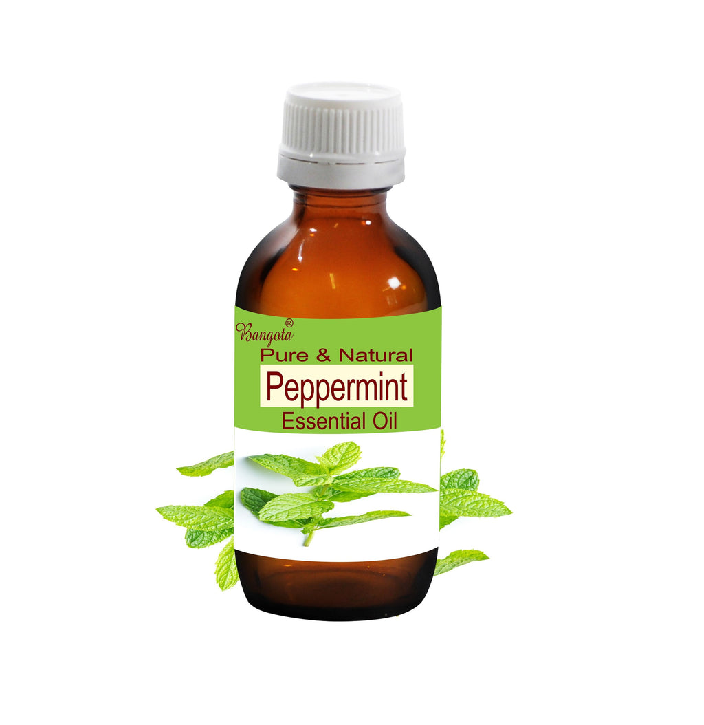 Peppermint Pure & Natural Essential Oil | Mentha piperita | Cooling Mint Aromatherapy Oil | Bangota