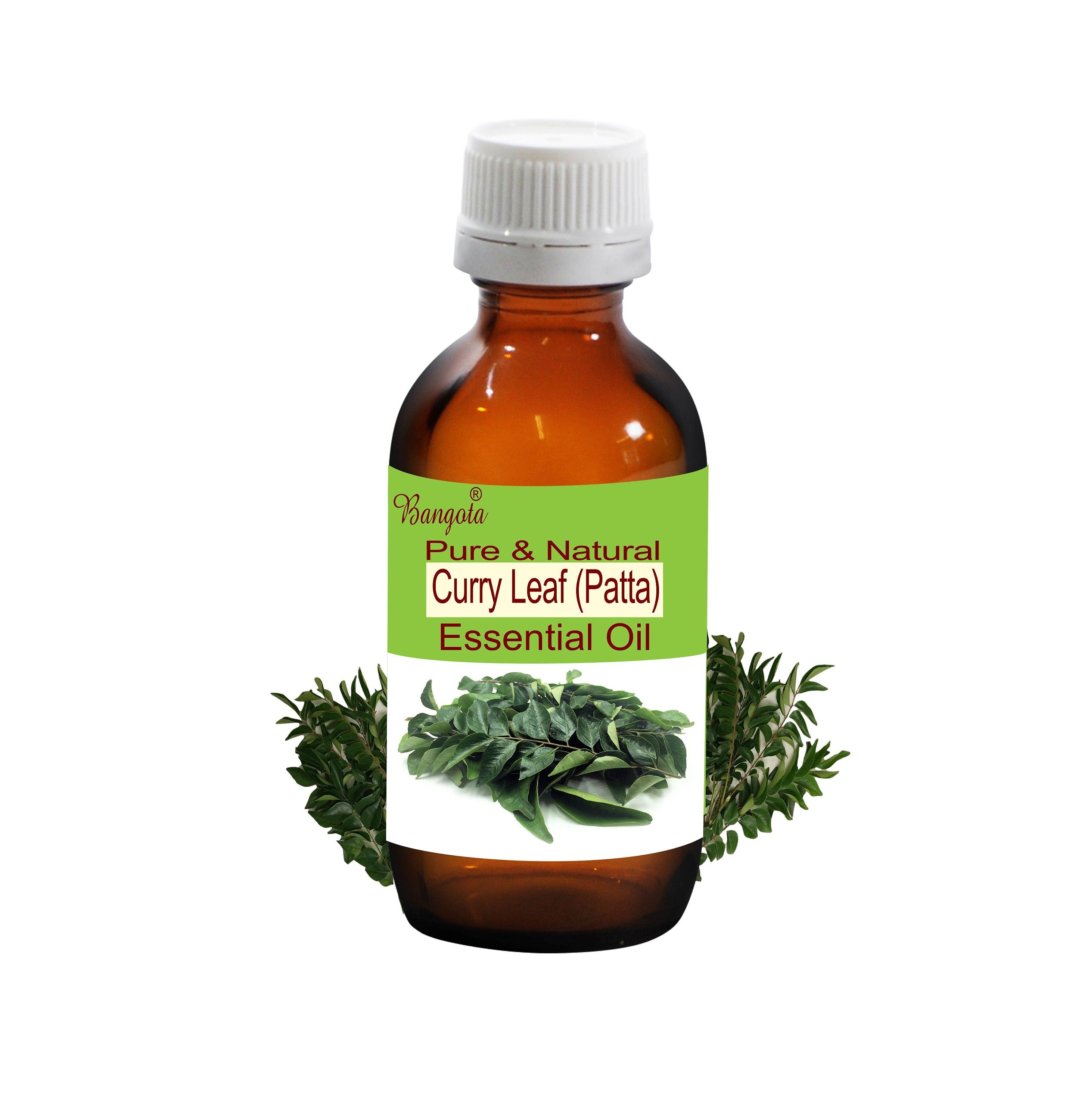 Curry Leaf Essential Oil Pure Natural Hair Growth Aromatherapy Skin Care Herbal Oil