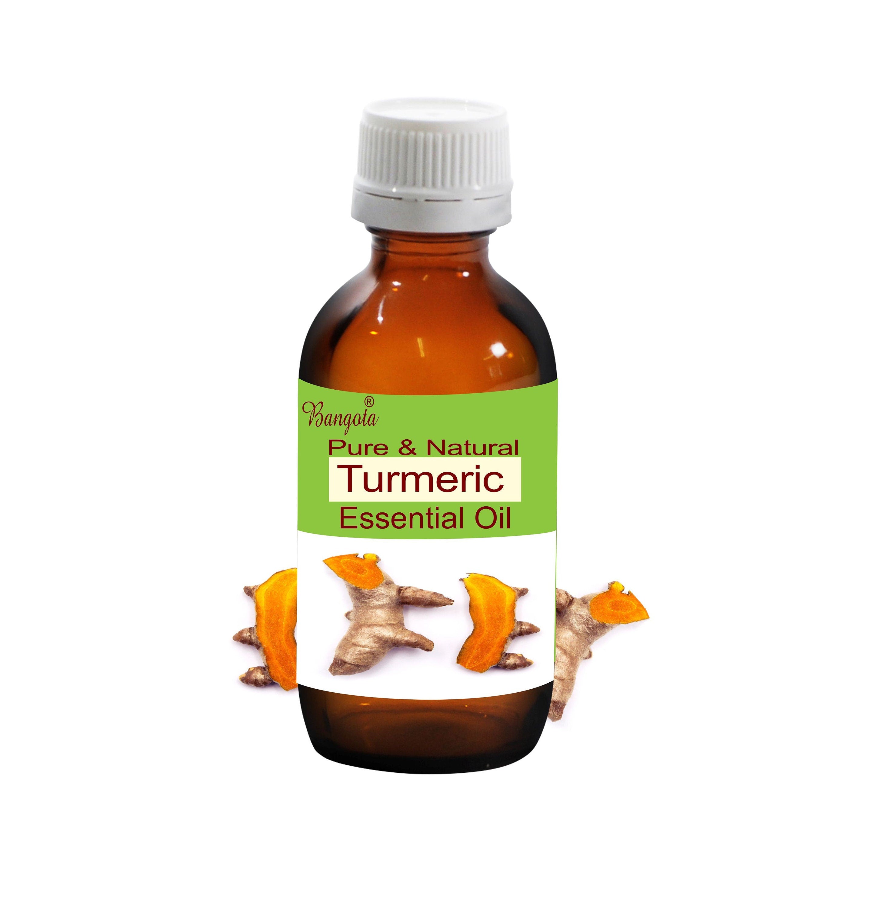 Turmeric Essential Oil Pure Natural Curcuma Longa Aromatherapy Massage Diffuser DIY Wellness Care