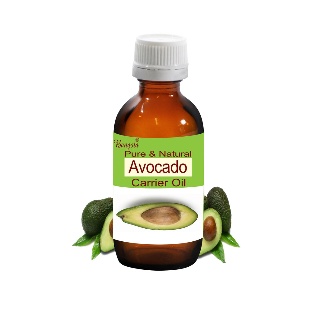 Avocado Carrier Oil Pure Natural Cold Pressed Nourishing Skin Hair Care by Bangota