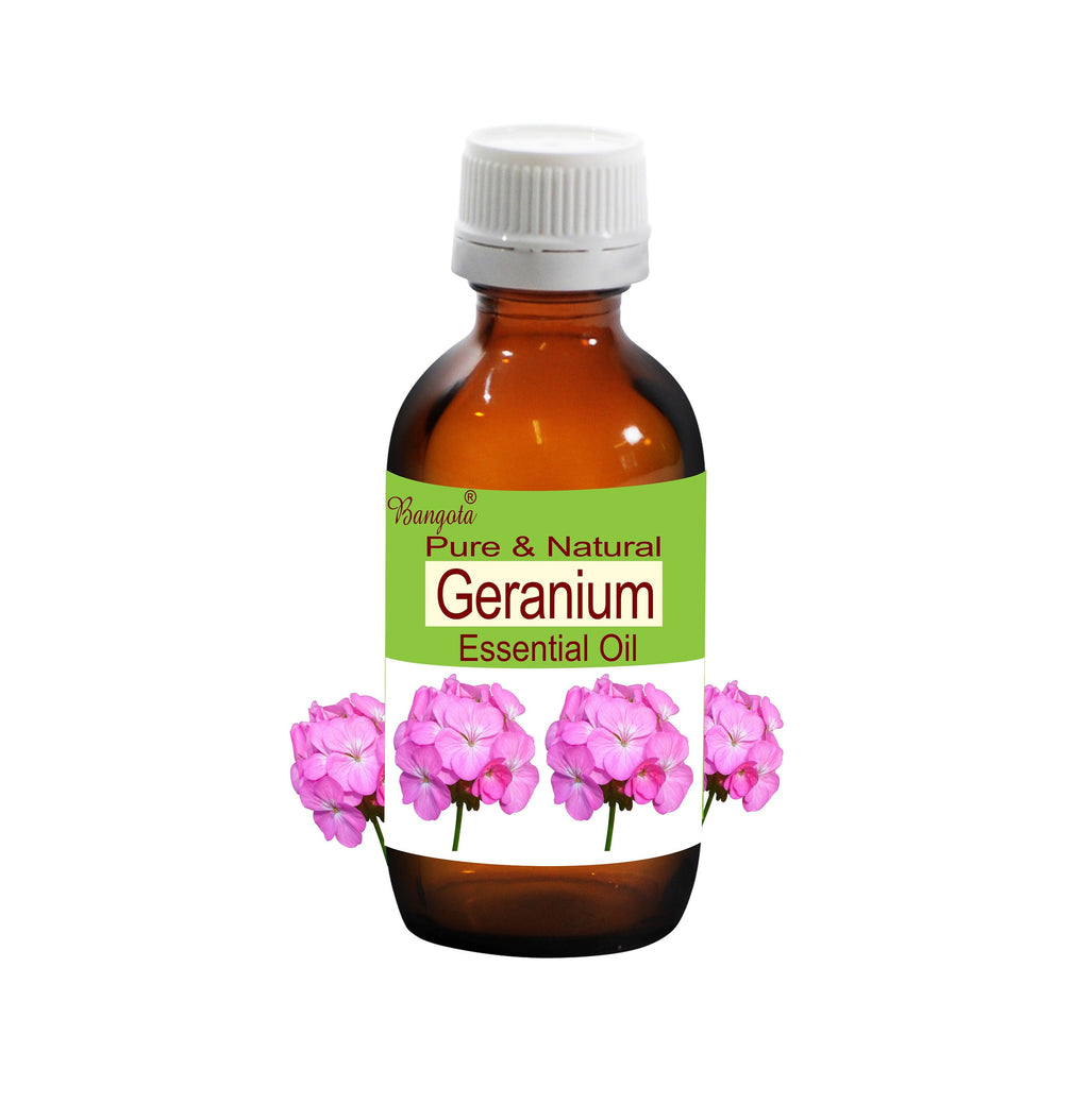 Geranium Essential Oil Pure Natural Aromatherapy Skincare by Bangota