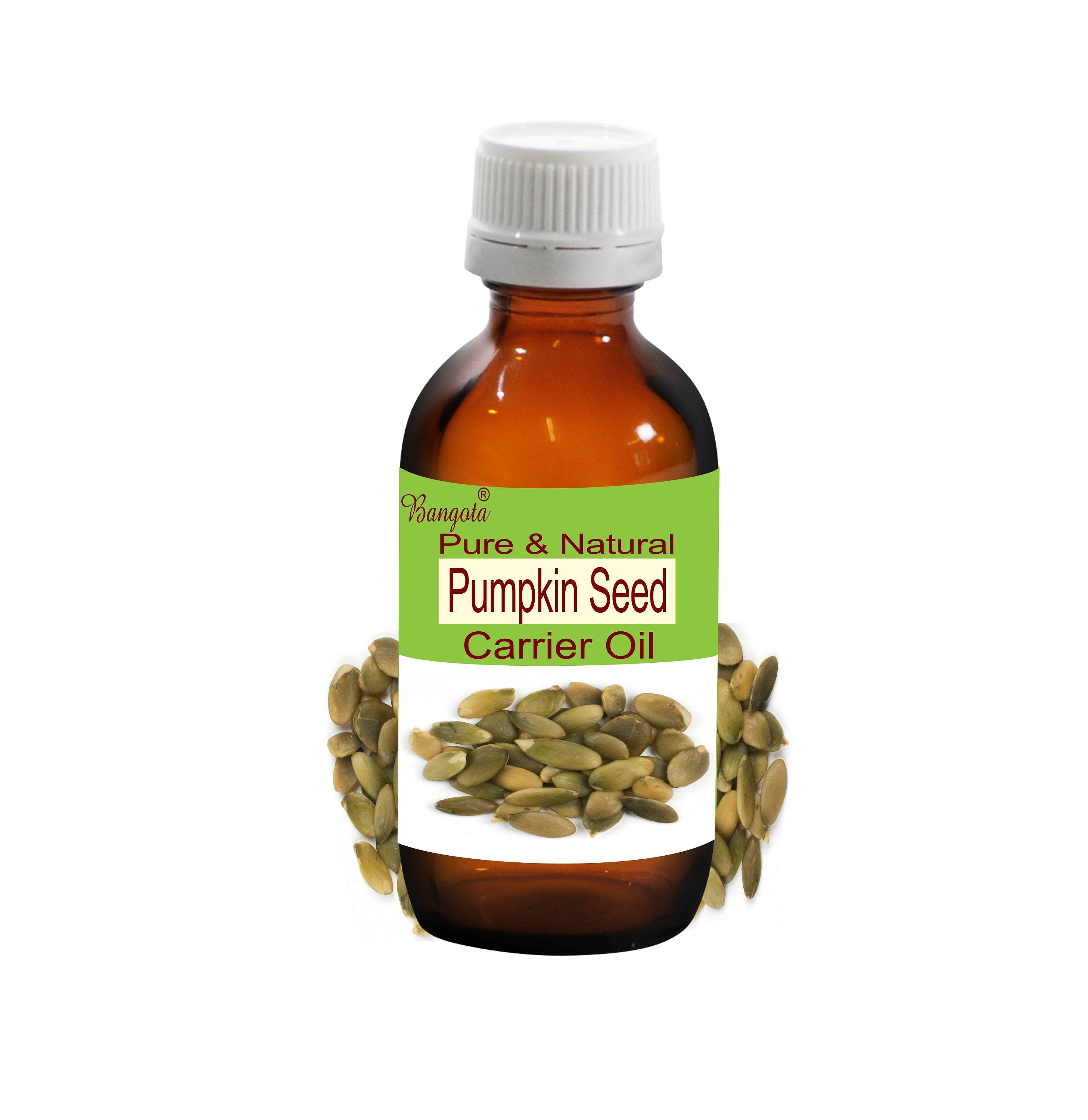 Pumpkin Seed Carrier Oil Cucurbita Pepo Pure Natural Skin Hair Care by Bangota