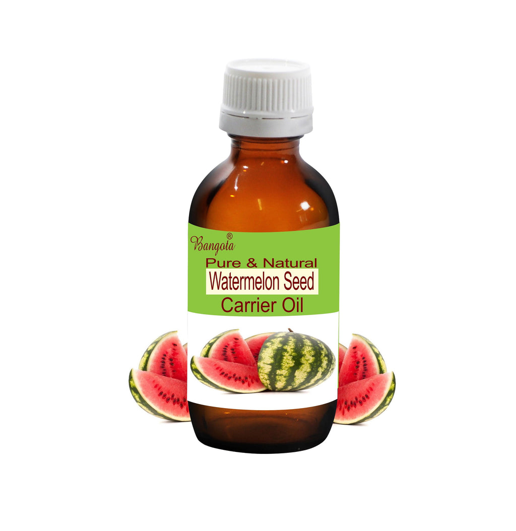 Watermelon Seed Oil, Pure Citrullus Vulgaris Carrier Oil Natural Skin Hair Care by Bangota