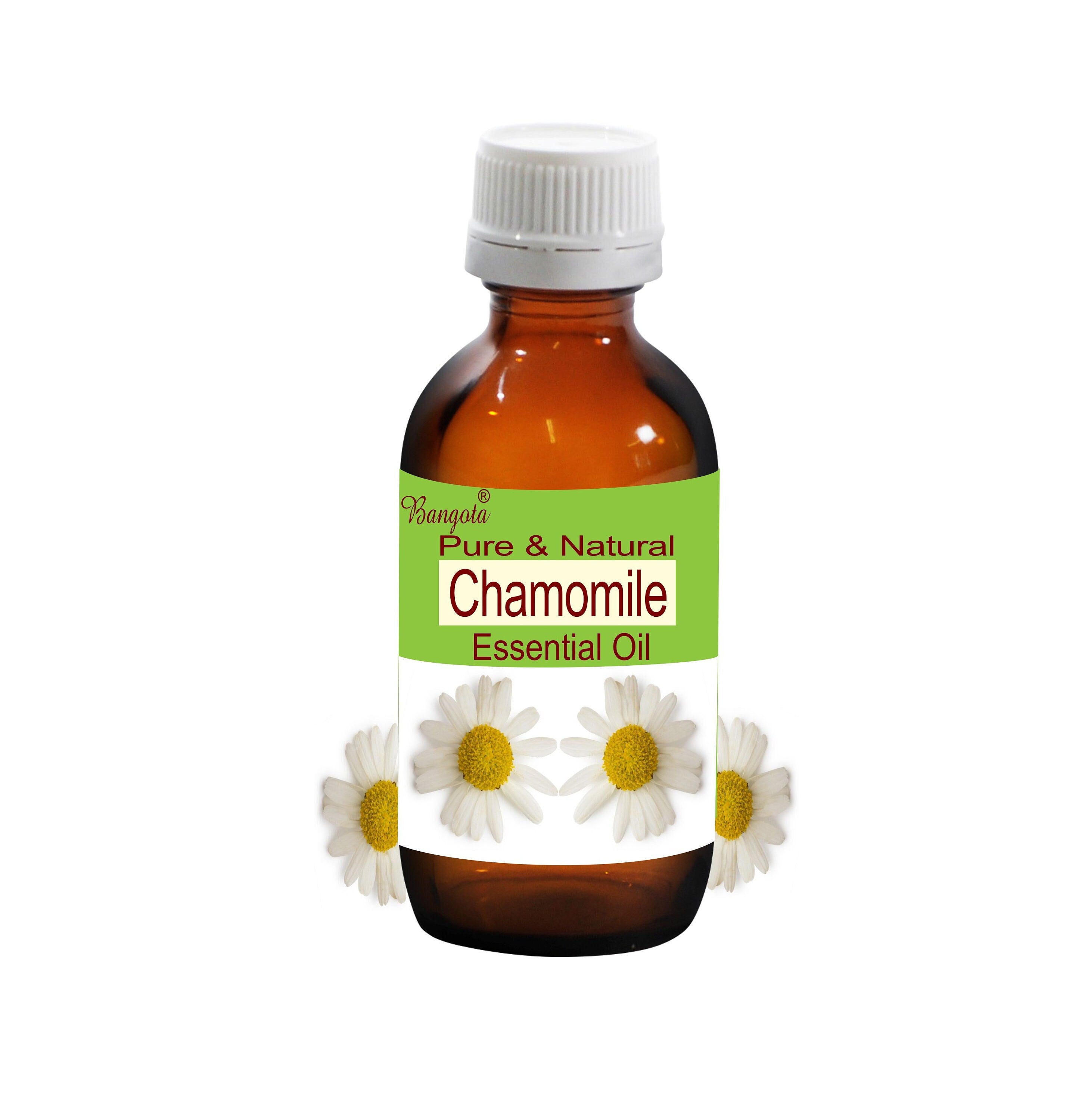 Chamomile Essential Oil Pure Natural Aromatherapy Relaxation Diffuser Massage Wellness