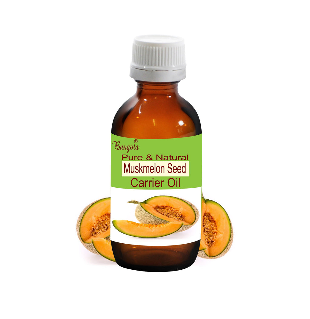Muskmelon Seed Carrier Oil, Pure & Natural Cucumis Melo Skin Hair Care by Bangota