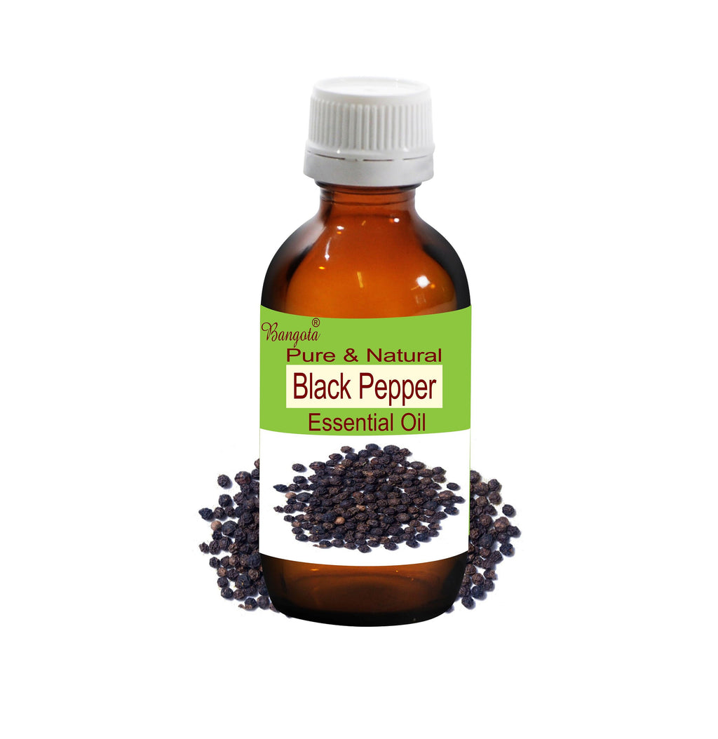 Black Pepper Essential Oil Pure Natural Piper Nigrum Aromatherapy Massage Diffuser Wellness
