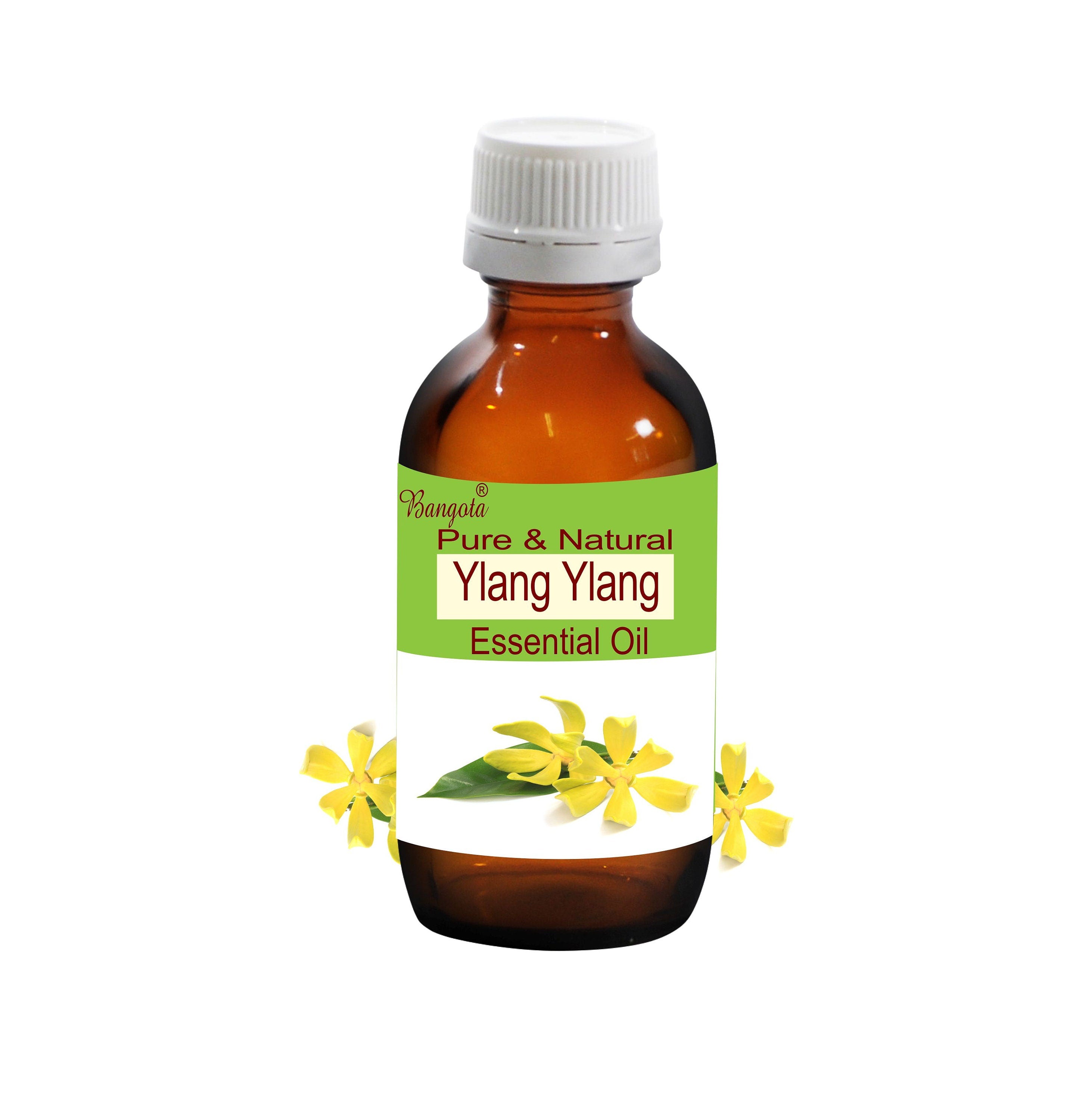 Ylang Ylang Essential Oil Pure Natural Cananga odorata Floral Aromatherapy Skin Hair Diffuser