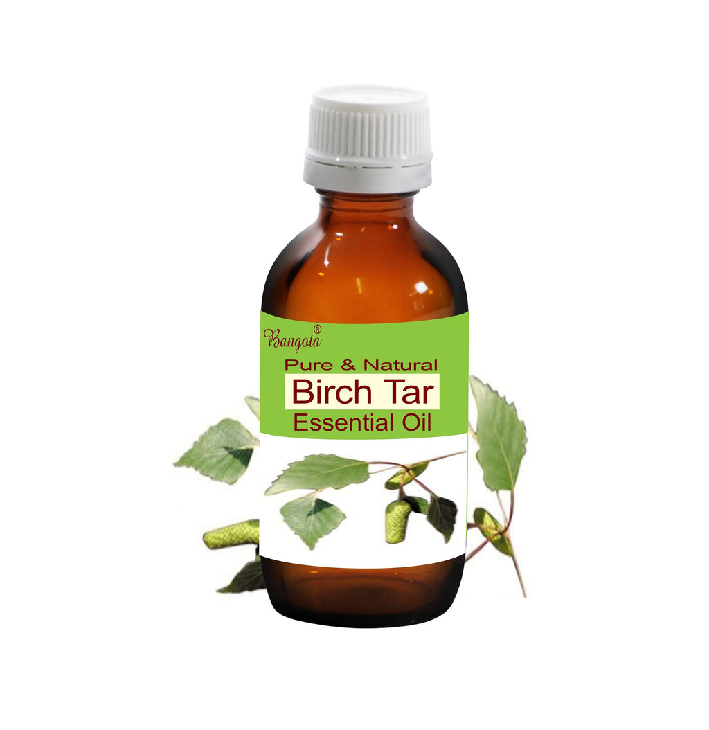 Birch Tar Essential Oil Pure Natural Betula Alba Earthy Aromatherapy Massage DIY Diffuser Use