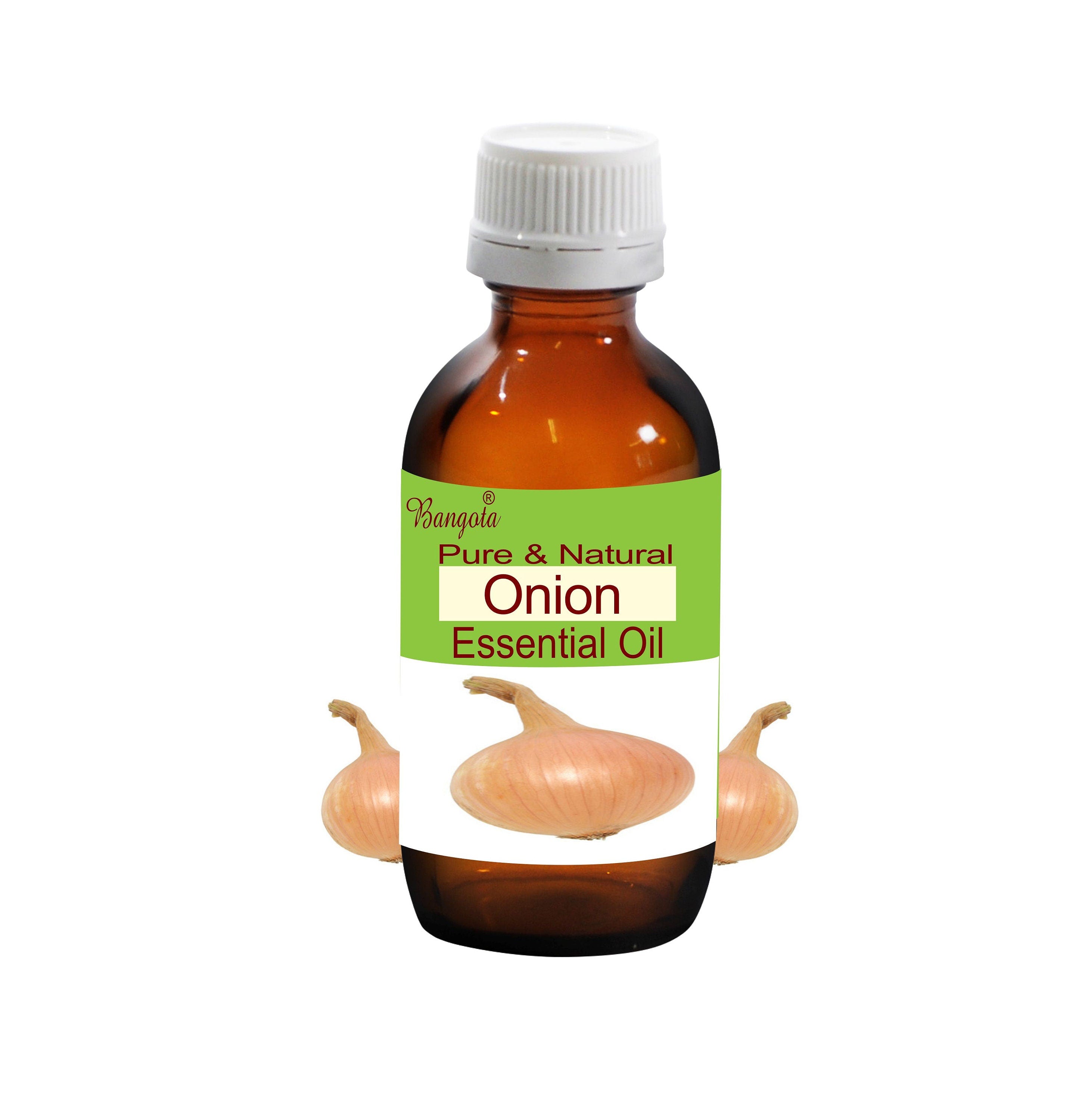 Onion Essential Oil Pure Natural Hair Care Scalp Massage Aromatherapy DIY Herbal Oil