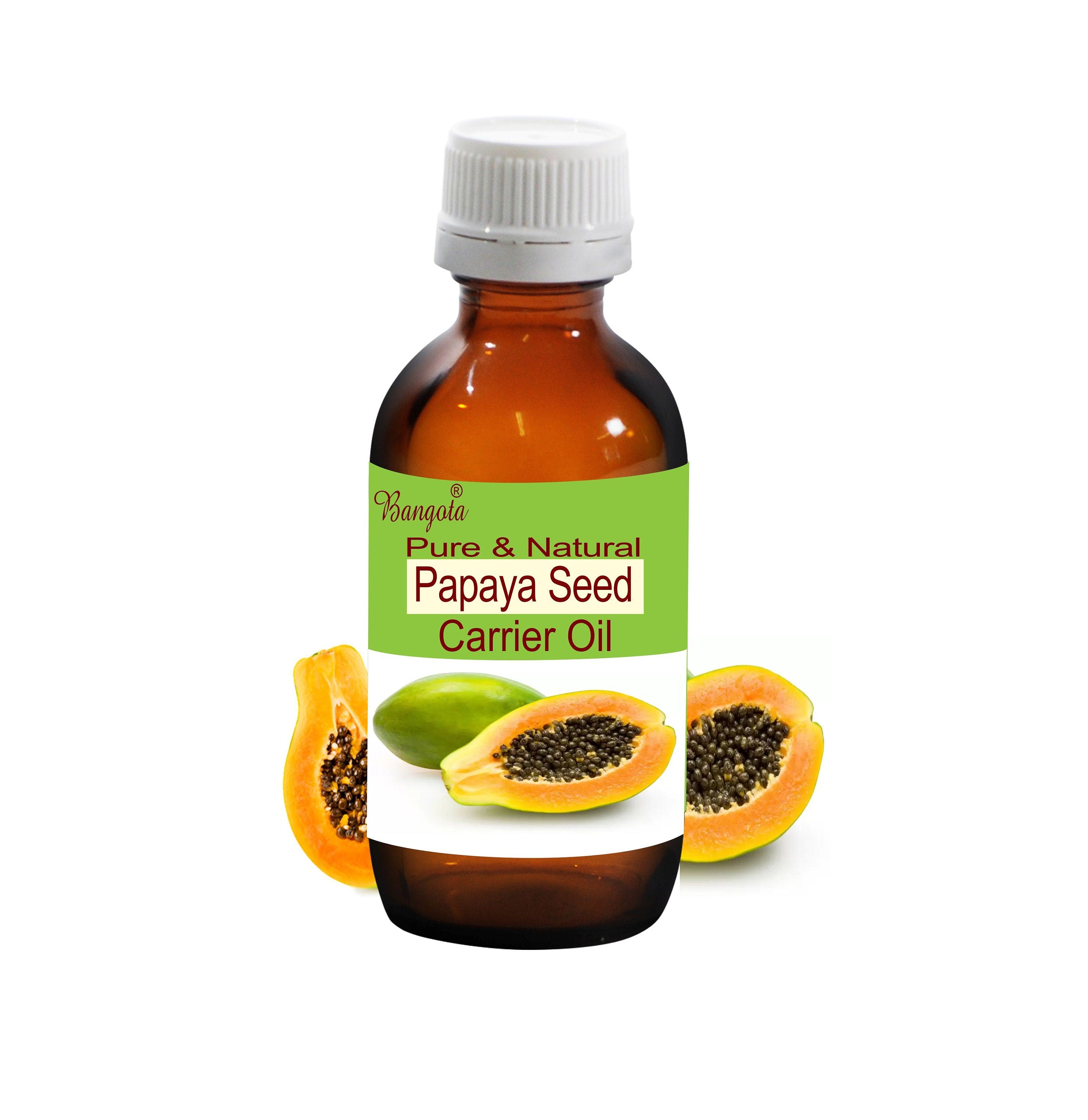 Papaya Seed Cold Pressed Oil Pure Natural Carica Papaya Nourishing Skin Care by Bangota