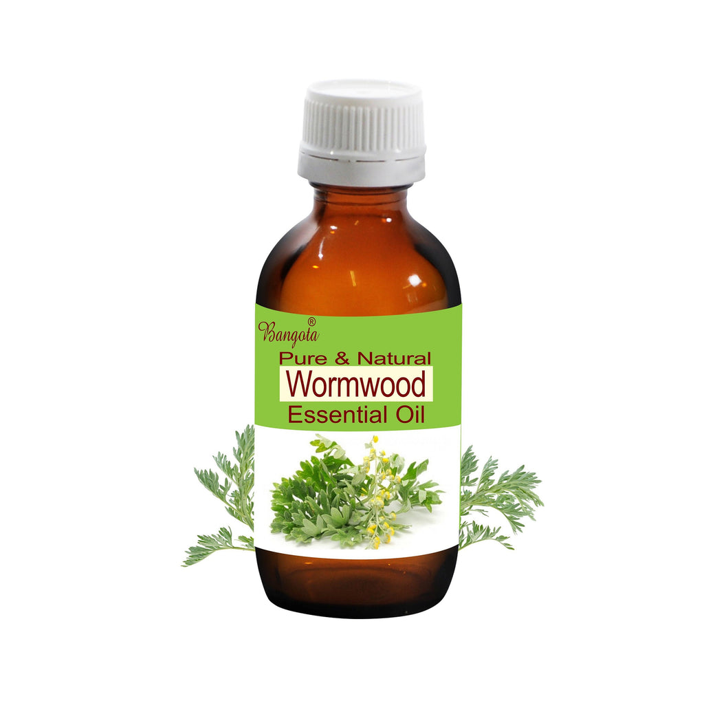 Wormwood Essential Oil Pure Natural Artemisia Absinthium Herbal Aromatherapy Bangota