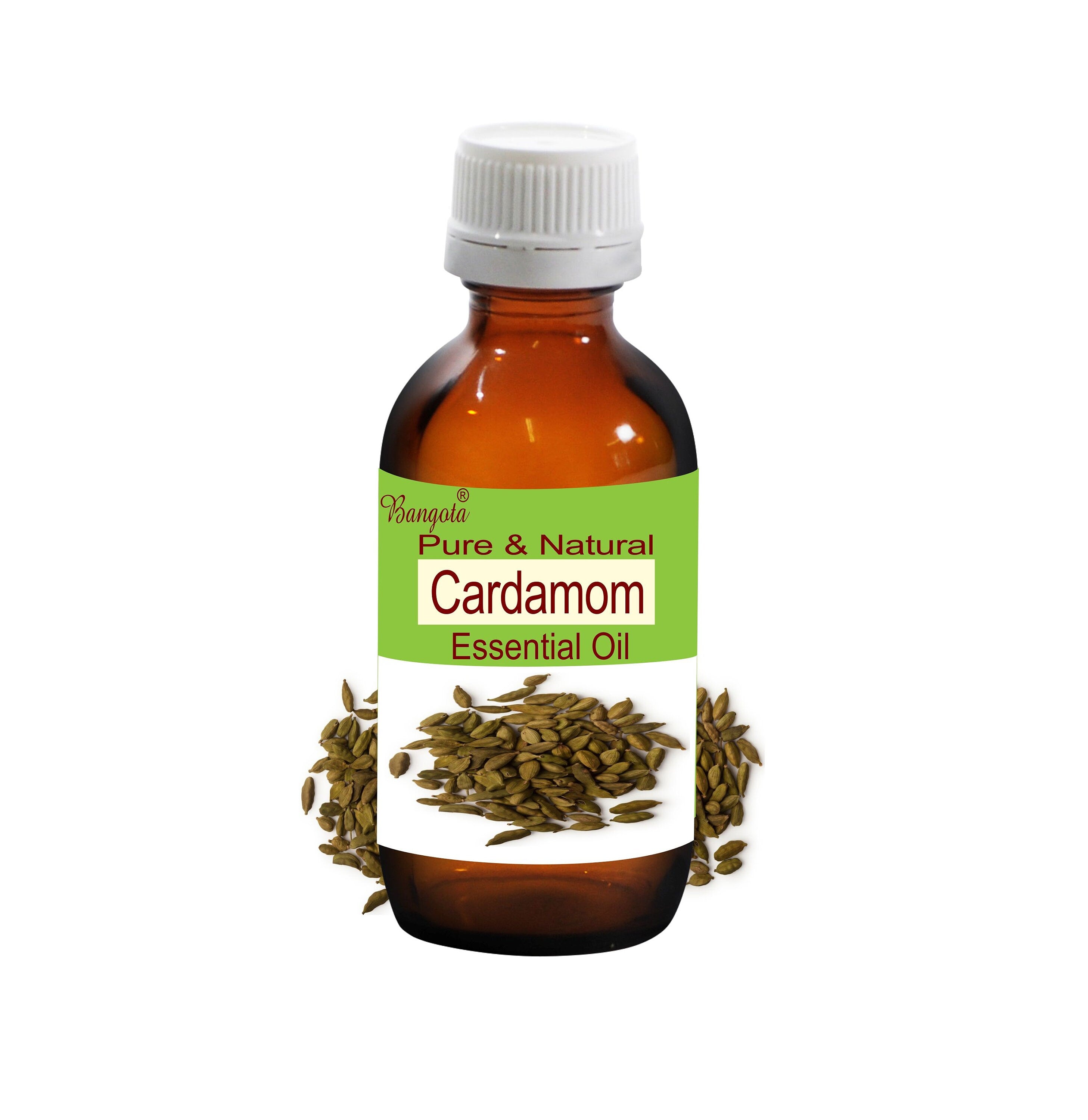 Cardamom Essential Oil Pure Natural Aromatherapy Diffuser Massage Steam Distilled