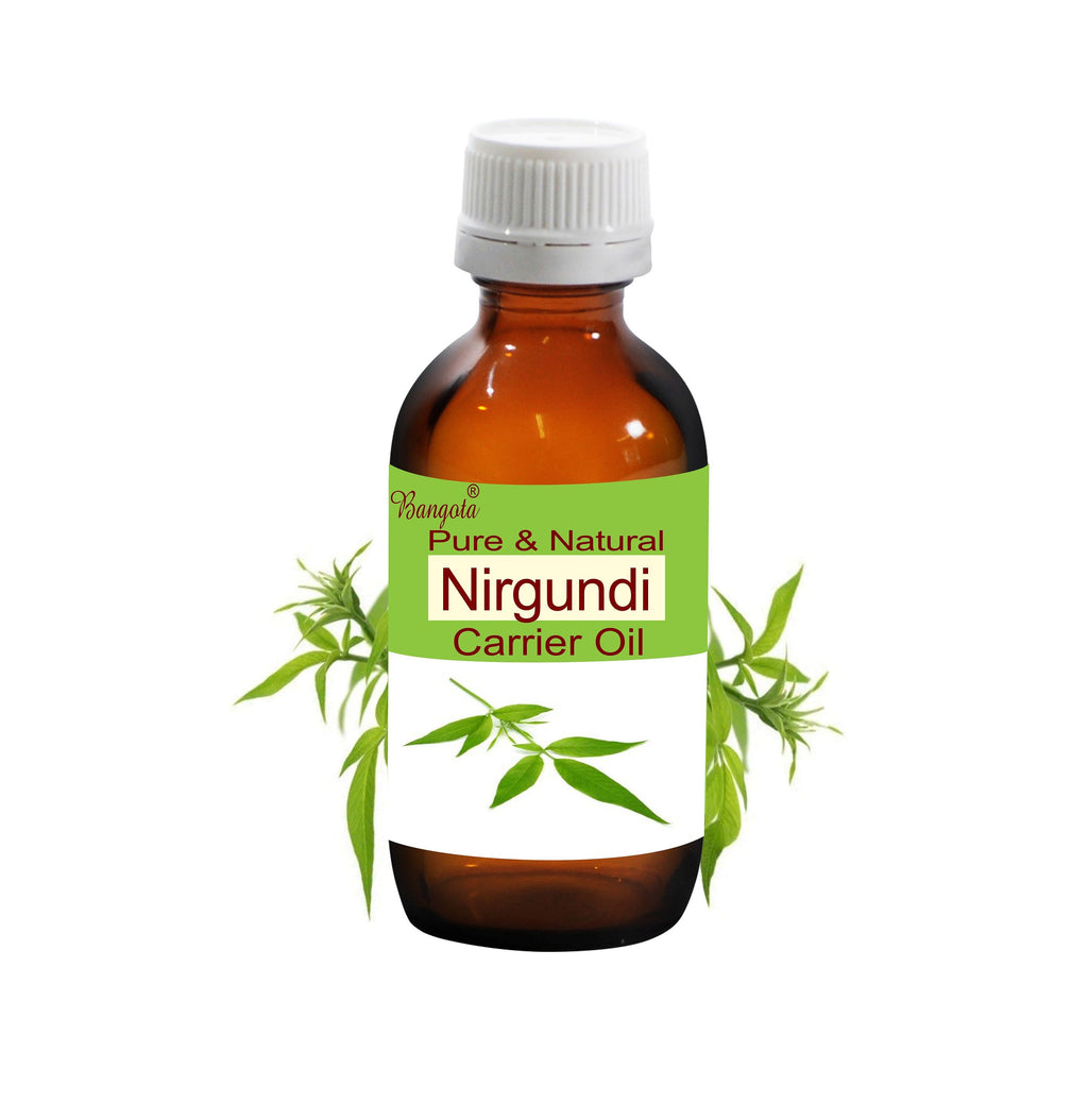 Nirgundi Oil, Pure Vitex Negundo Carrier Oil for Skin & Hair Nourishing by Bangota