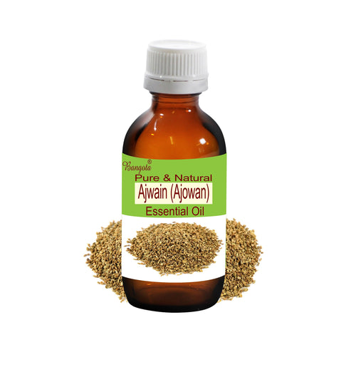 Ajwain Essential Oil Pure Natural Trachyspermum Ammi Aromatherapy Diffuser Massage Herbal Wellness
