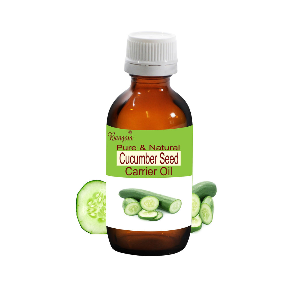 Cucumber Seed Carrier Oil Pure Natural Cucumis Sativus Hydrating Skin Care by Bangota