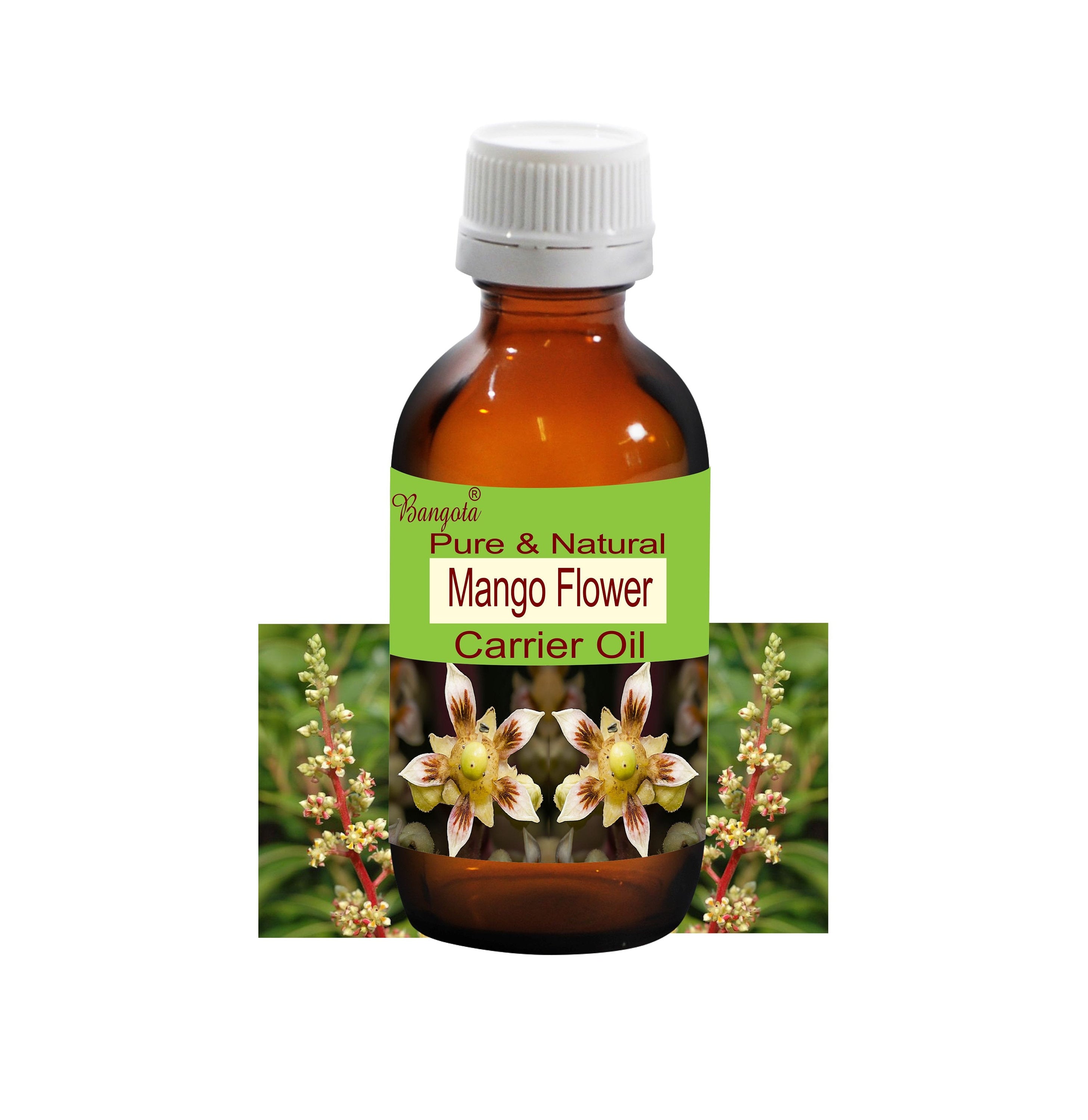 Mango Flower Carrier Oil Pure Natural Skin Care Aromatherapy by Bangota