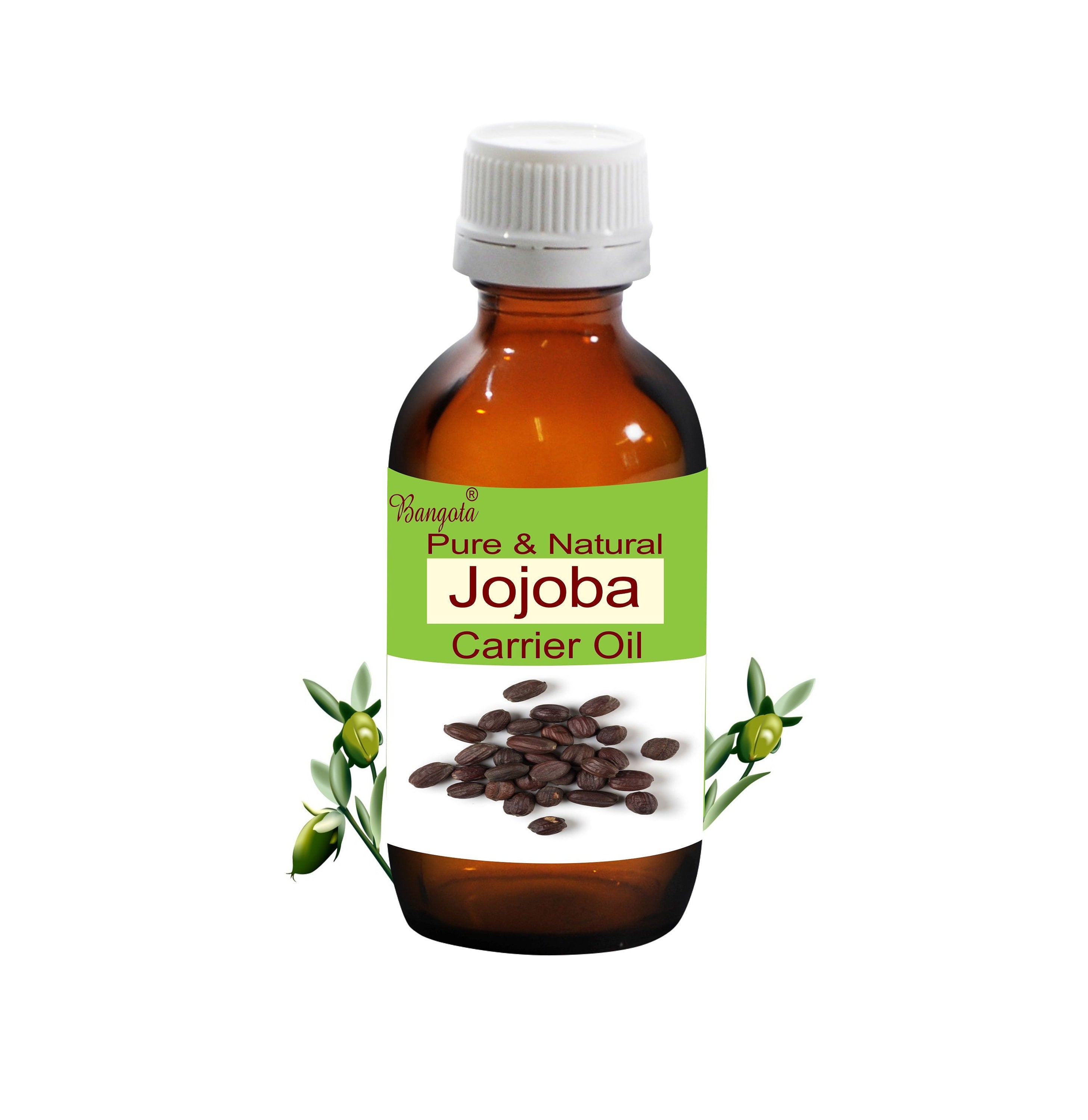 Jojoba Carrier Oil Pure Natural Nourishing Skin Hair Care by Bangota