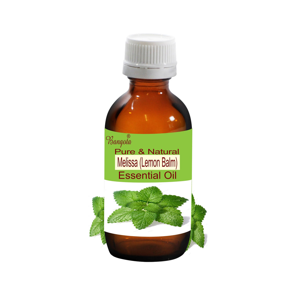 Melissa Essential Oil Pure Natural Lemon Balm Calming Aromatherapy Diffuser Massage Skin Care