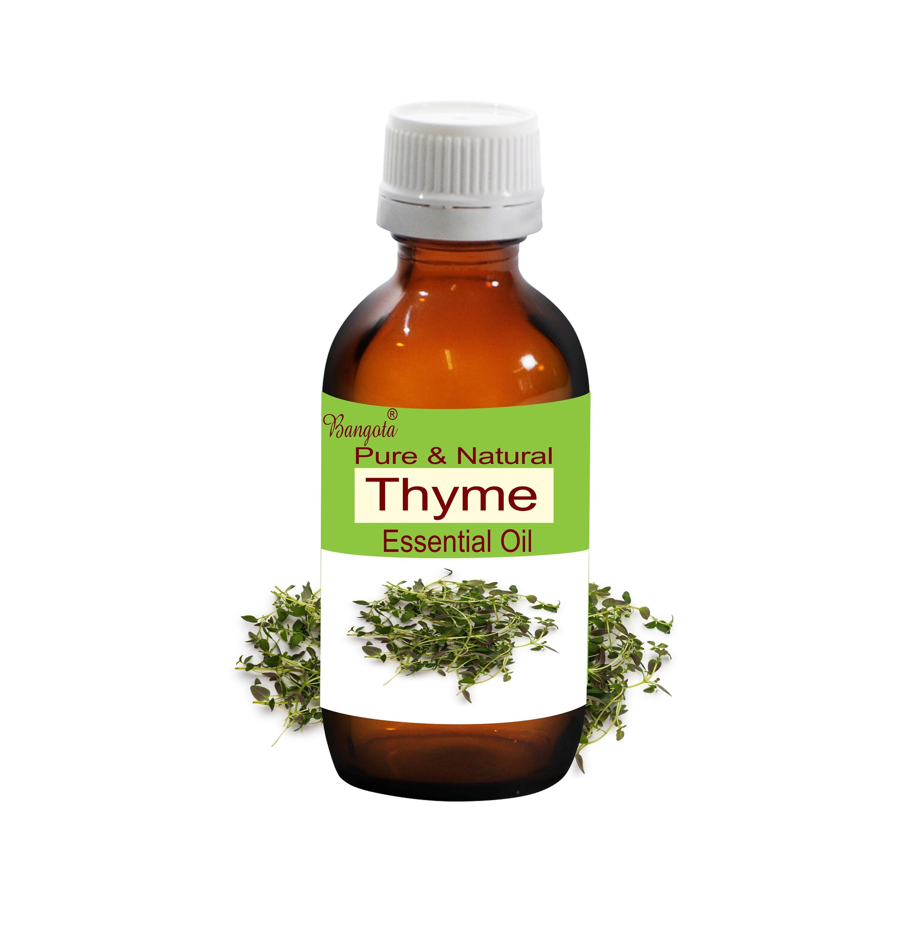 Thyme Essential Oil Pure Natural Aromatherapy by Bangota