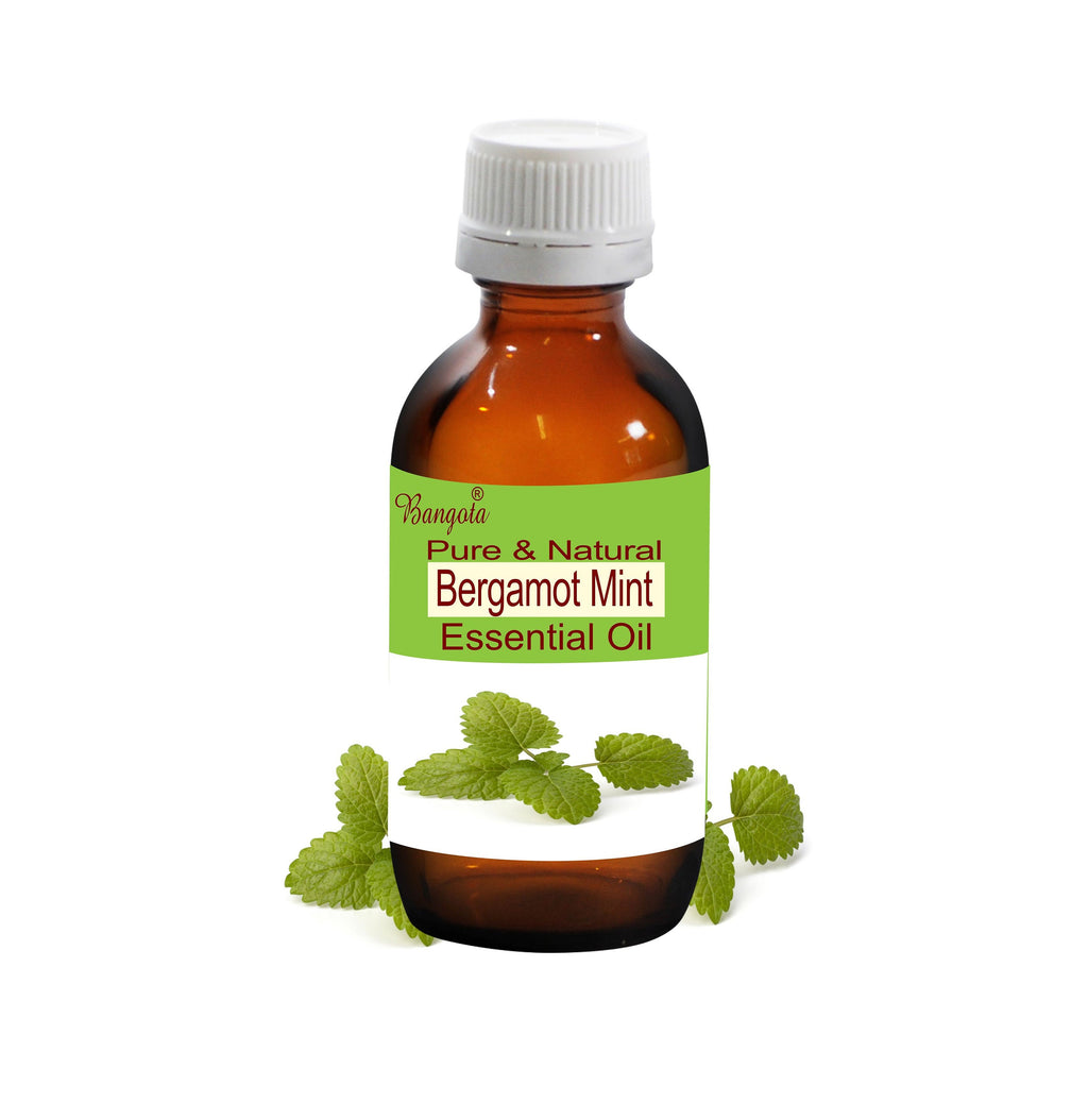 Bergamot Mint Essential Oil Pure Natural Mentha Citrata Refreshing Aromatherapy Diffuser Massage