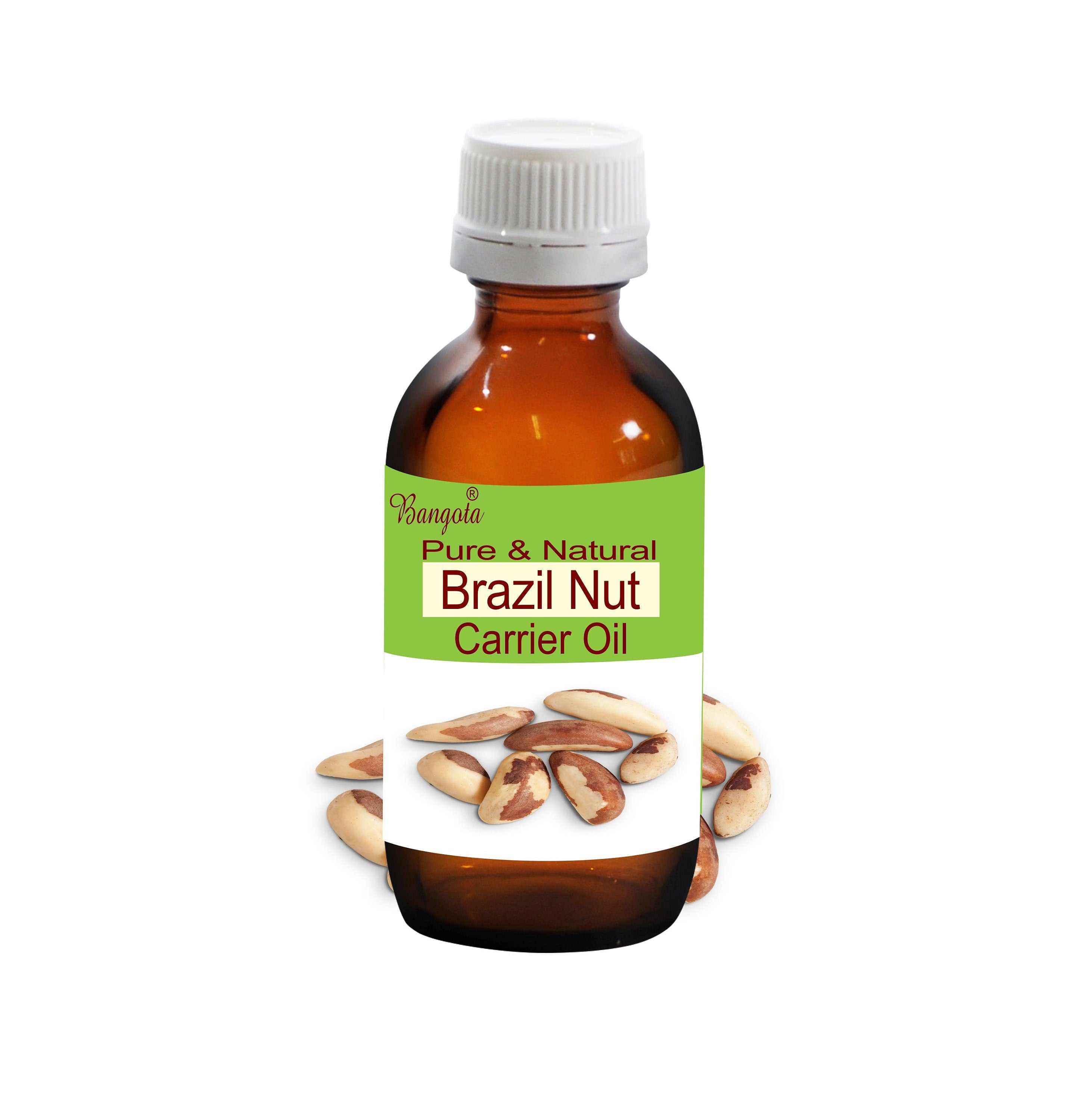 Brazil Nut Carrier Oil Pure Natural Moisturizing Skin Hair Care by Bangota