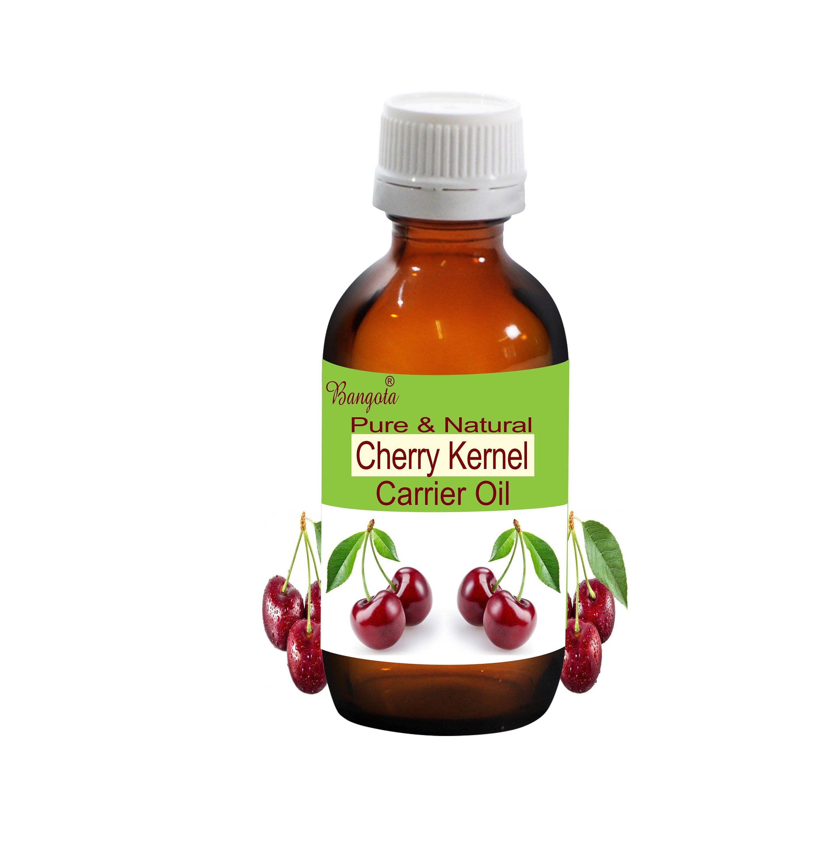 Cherry Kernel Carrier Oil Prunus Avium Pure Natural Nourishing Skin Care by Bangota