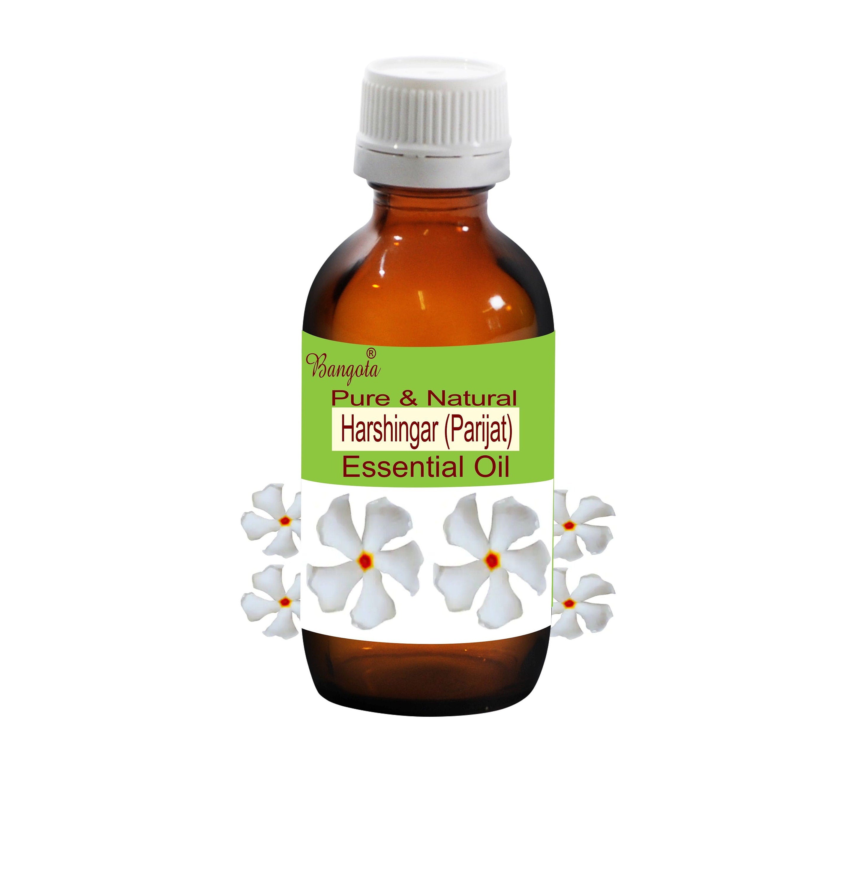 Harshingar Essential Oil Pure Natural Parijat Nyctanthes Aromatherapy Skin Care Floral Oil