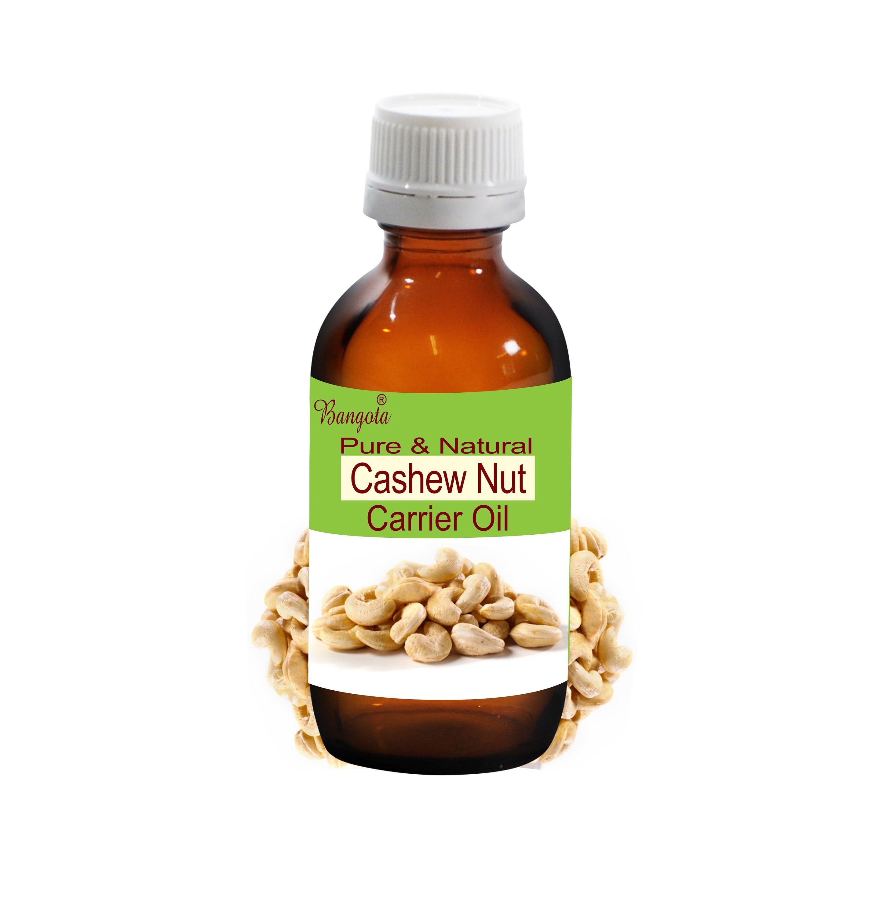 Cashew Nut Carrier Oil, Pure Anacardium occidentale Oil by Bangota