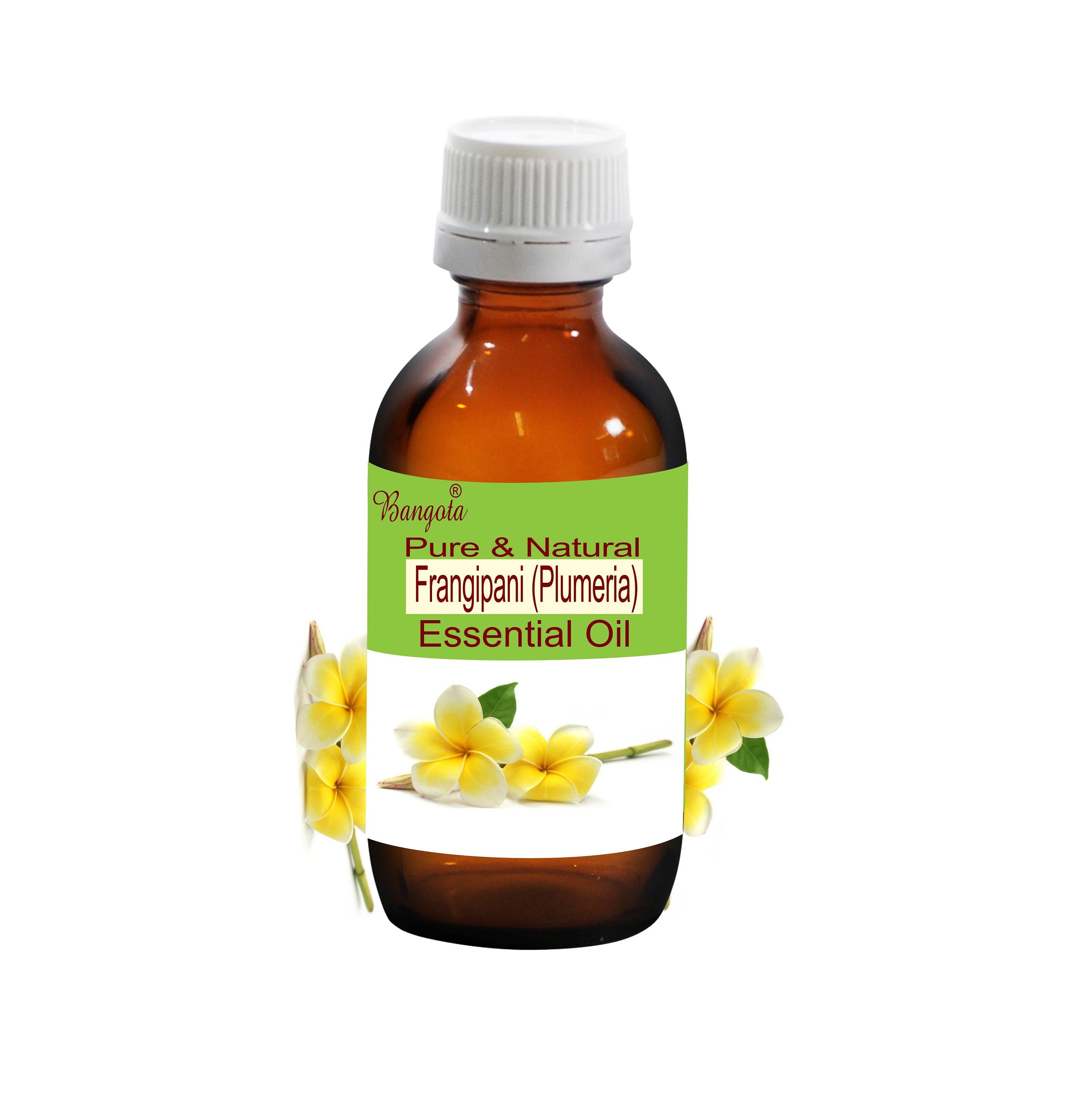 Frangipani Essential Oil Plumeria Alba Pure Natural Floral Aromatherapy Skin Hair Care Oil