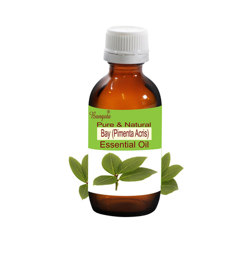 Bay (Pimenta Acris) Essential Oil Pure Natural Pimenta Racemosa Hair Care Aromatherapy Diffuser Massage