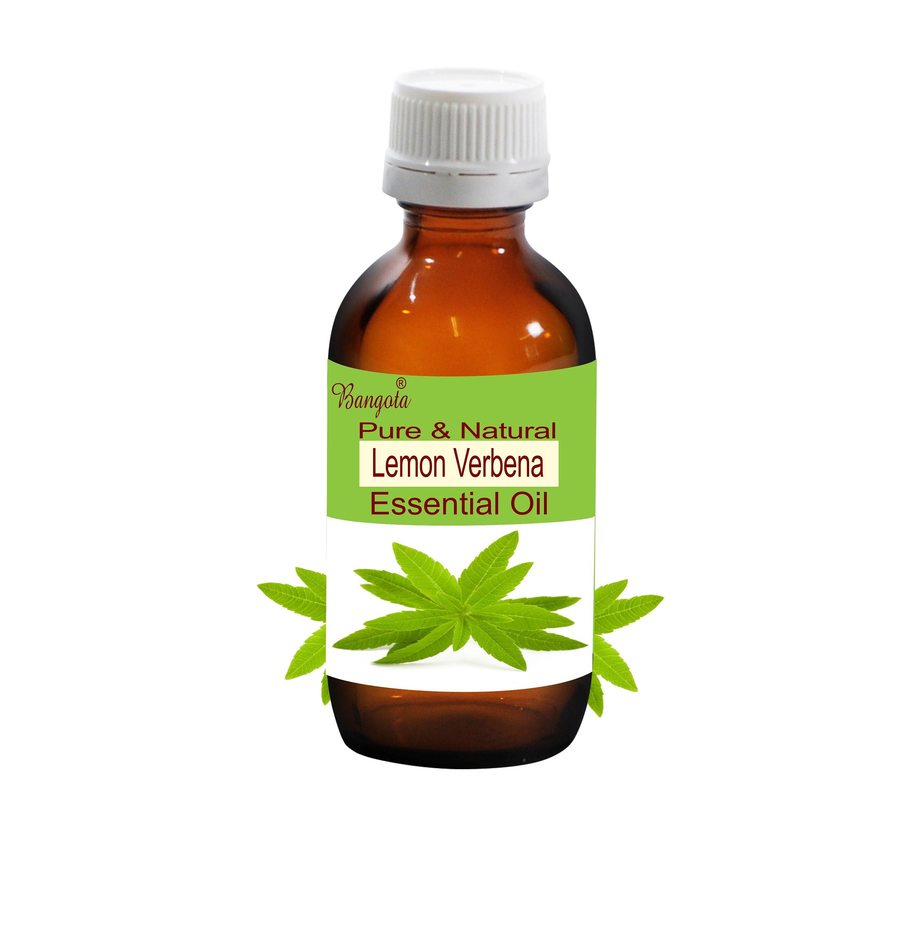 Lemon Verbena Essential Oil, Pure Aloysia Citriodora Natural Aromatherapy by Bangota