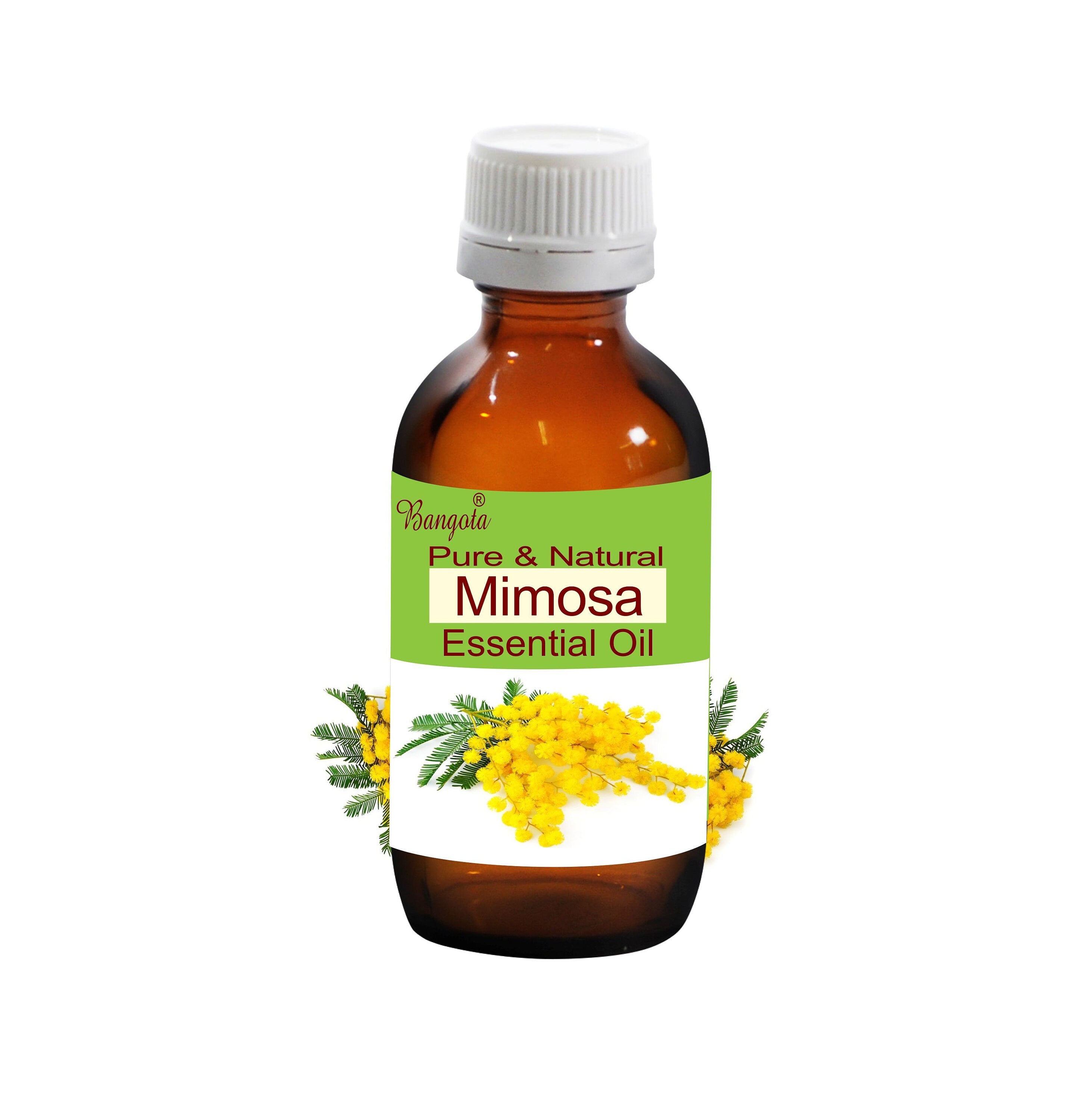 Mimosa Essential Oil Pure Natural Calming Floral Aromatherapy Perfume Diffuser Skin Care Oil