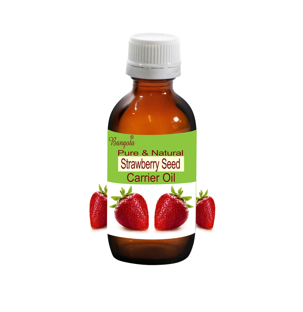 Strawberry Seed Carrier Oil Fragaria Ananassa Pure Natural Skin Hair Care by Bangota