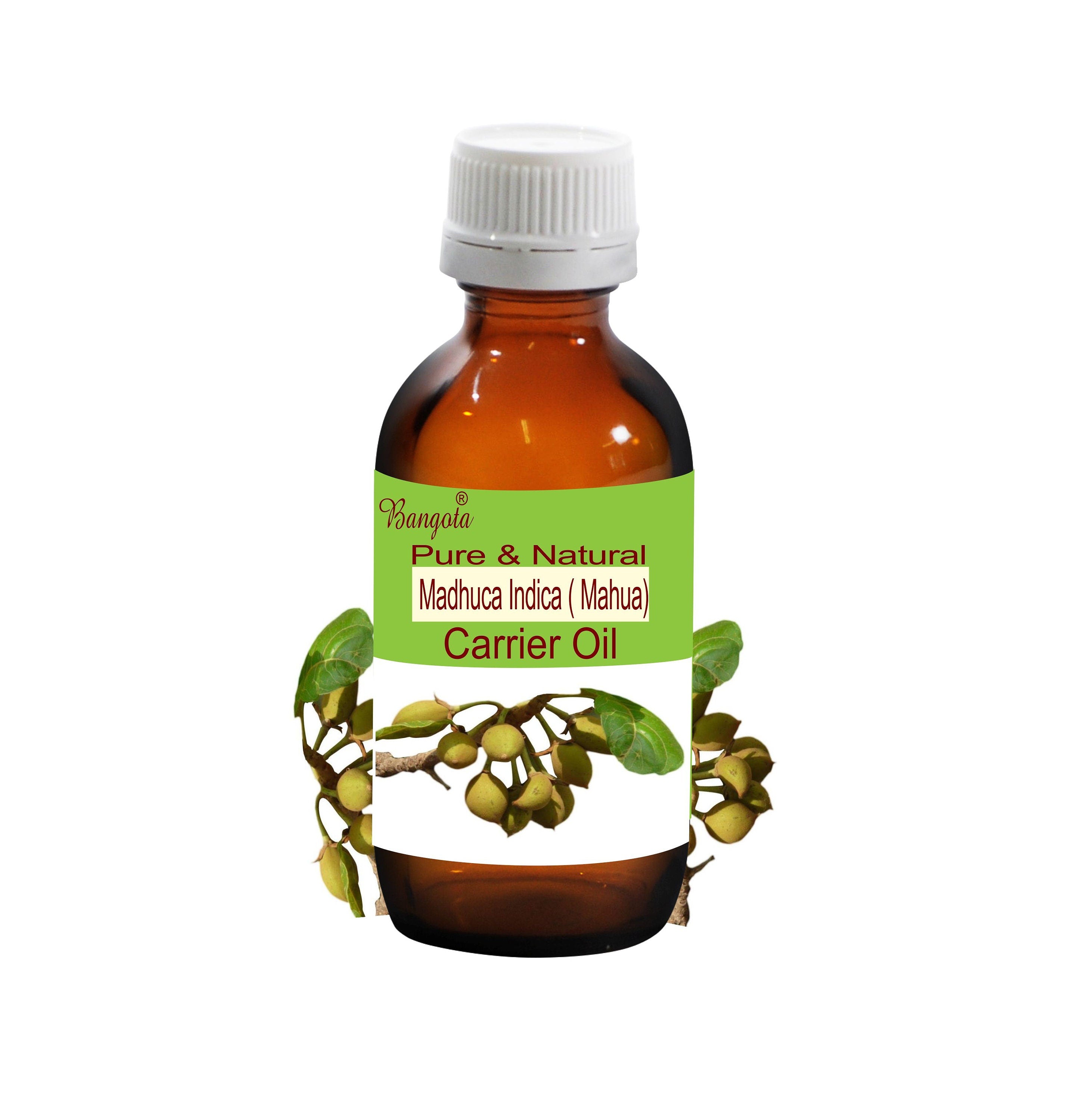 Madhuca Indica Carrier Oil, Pure Mahua Oil for Skin Hair Care by Bangota