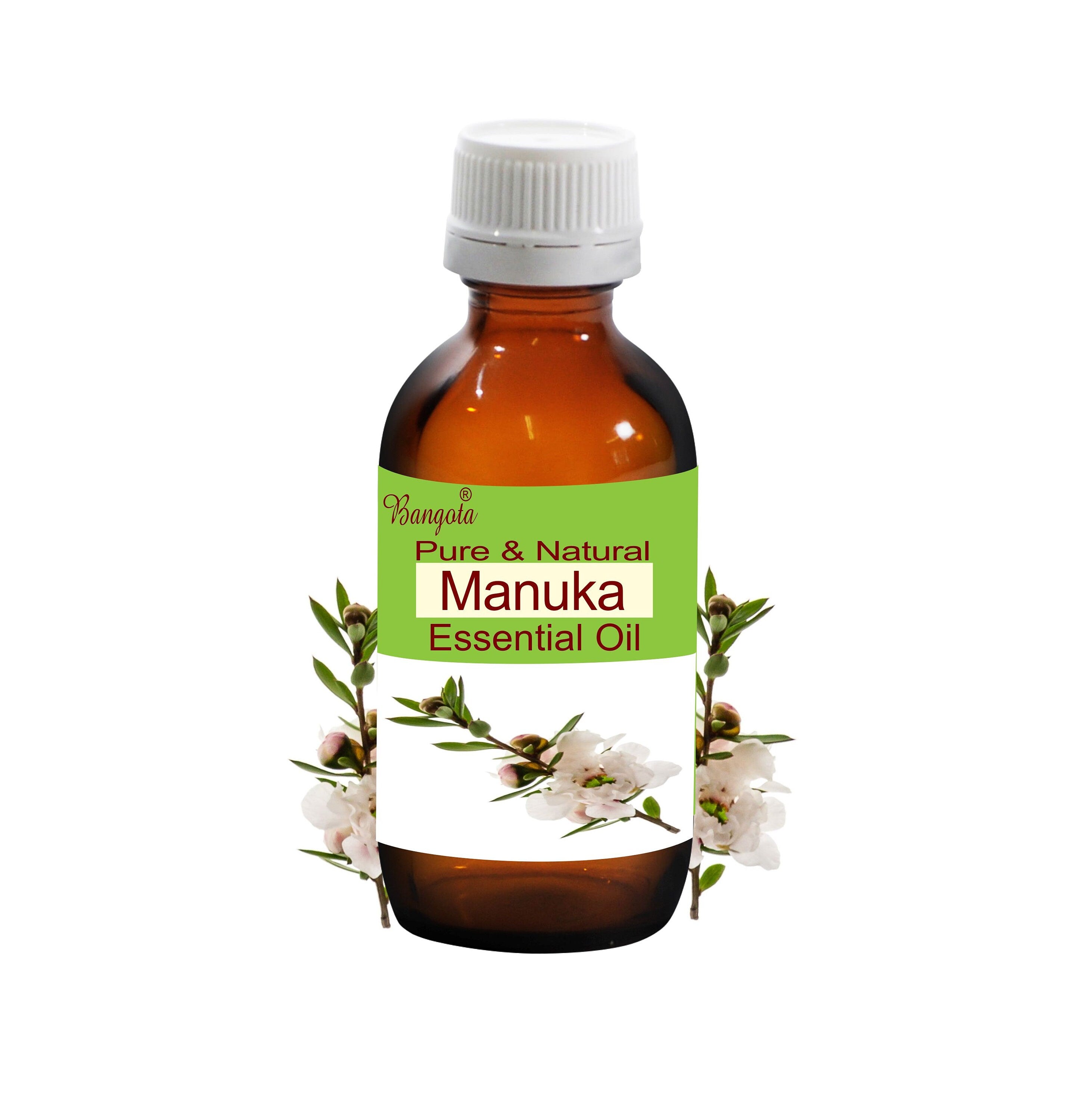 Manuka Essential Oil Pure Natural Aromatherapy Skin Hair Care Wellness Relaxation by Bangota