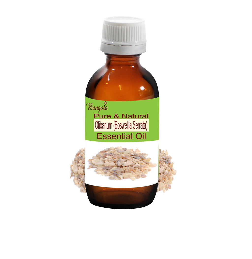 Olibanum Essential Oil (Boswellia Serrata), Pure Natural Oil Aromatherapy by Bangota