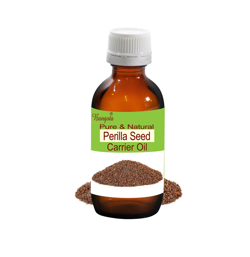 Perilla Seed Oil Cold Pressed Pure Natural | Perilla Frutescens Skin Hair Massage | Bangota