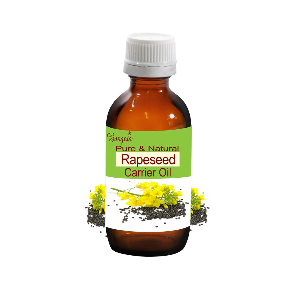 Rapeseed Carrier Oil Brassica Campestris Pure Natural Nourishing Skin Hair Care by Bangota