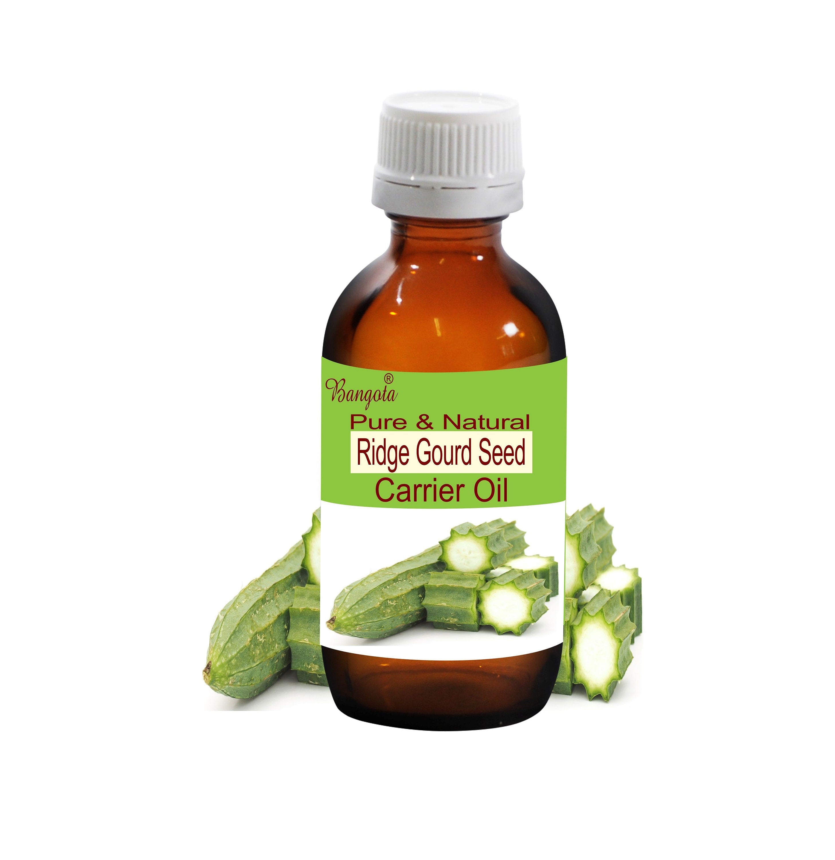 Ridge Gourd Seed Carrier Oil Lufa Acutangula Pure Natural Skin Hair Care by Bangota