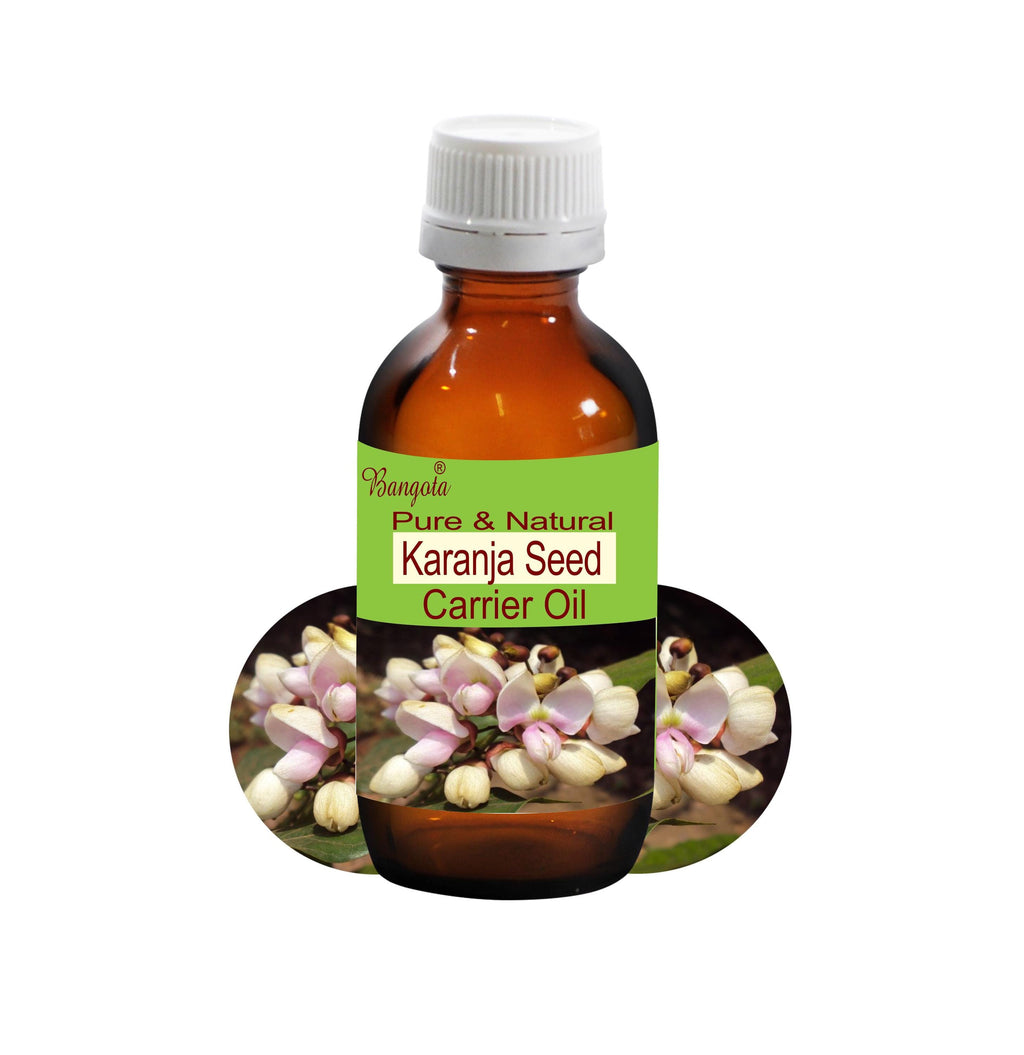 Karanja Seed Oil, Pure Cold Pressed Carrier Oil for Skin & Hair by Bangota