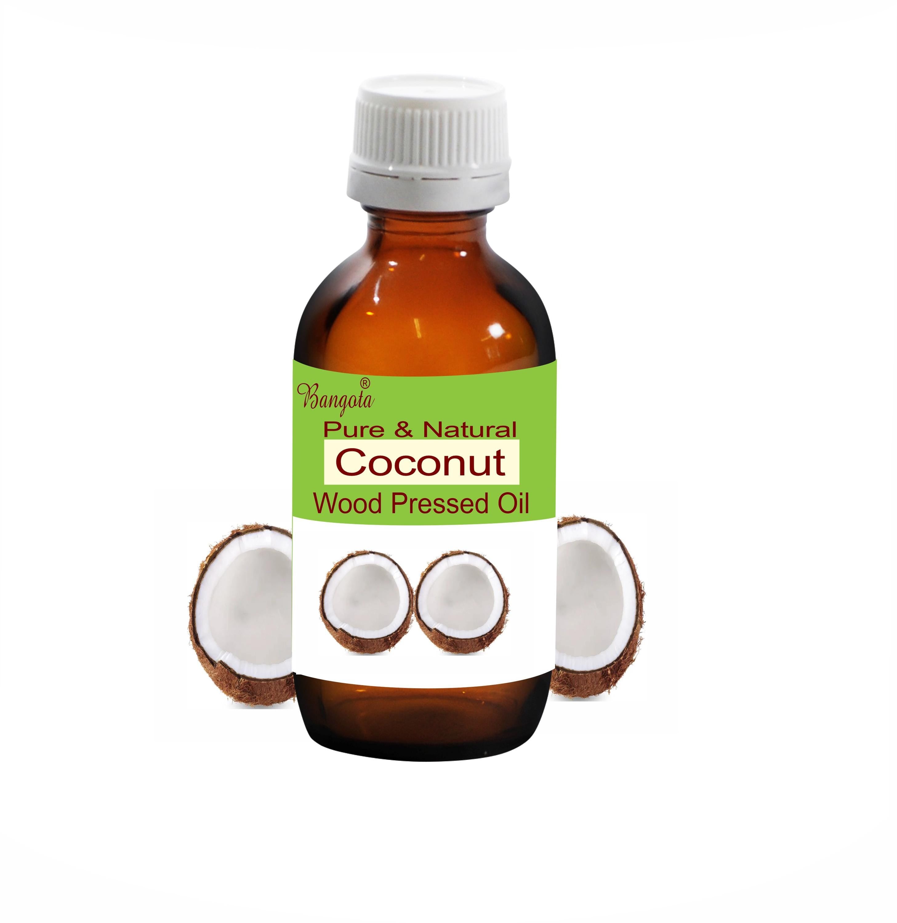 Coconut Oil: Pure Wood Pressed, Natural Skincare & Hair Care by Bangota