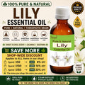 Lily Essential Oil Natural Floral Perfume Calming Aromatherapy Skin Care Relaxation Oil Pure
