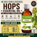 Hops Essential Oil Pure Natural Relaxing Aromatherapy Sleep Calm Diffuser Massage Skin Care