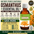 Osmanthus Essential Oil Pure Natural Sweet Floral Perfume Aromatherapy Skin Care Hair Care Bangota
