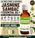 Jasmine Sambac Essential Oil Pure Natural Sweet Floral Aromatherapy Perfume Skincare Relaxation Oil