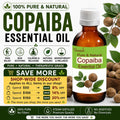 Copaiba Essential Oil Natural Skin Soothing Calming Aromatherapy Massage Oil Pure