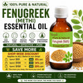 Fenugreek Essential Oil for Hair Growth Natural Methi Oil Scalp Care Aromatherapy